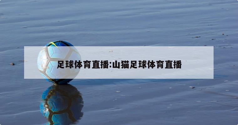 足球体育直播:山猫足球体育直播